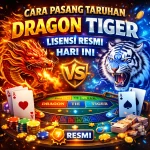 Cara Pasang Taruhan Dragon Tiger Lisensi Resmi di Meja Live Dealer